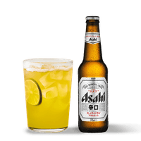 Asahi x midori biru