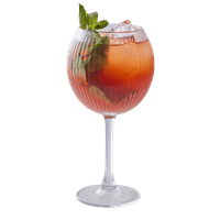 Strawberry shiso mojito