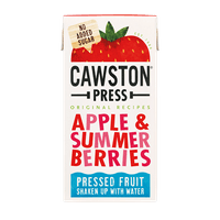 Cawston press apple + summer berries juice drink