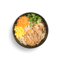 Chicken ramen noodle soup