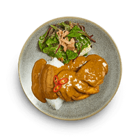 Hot yasai katsu curry